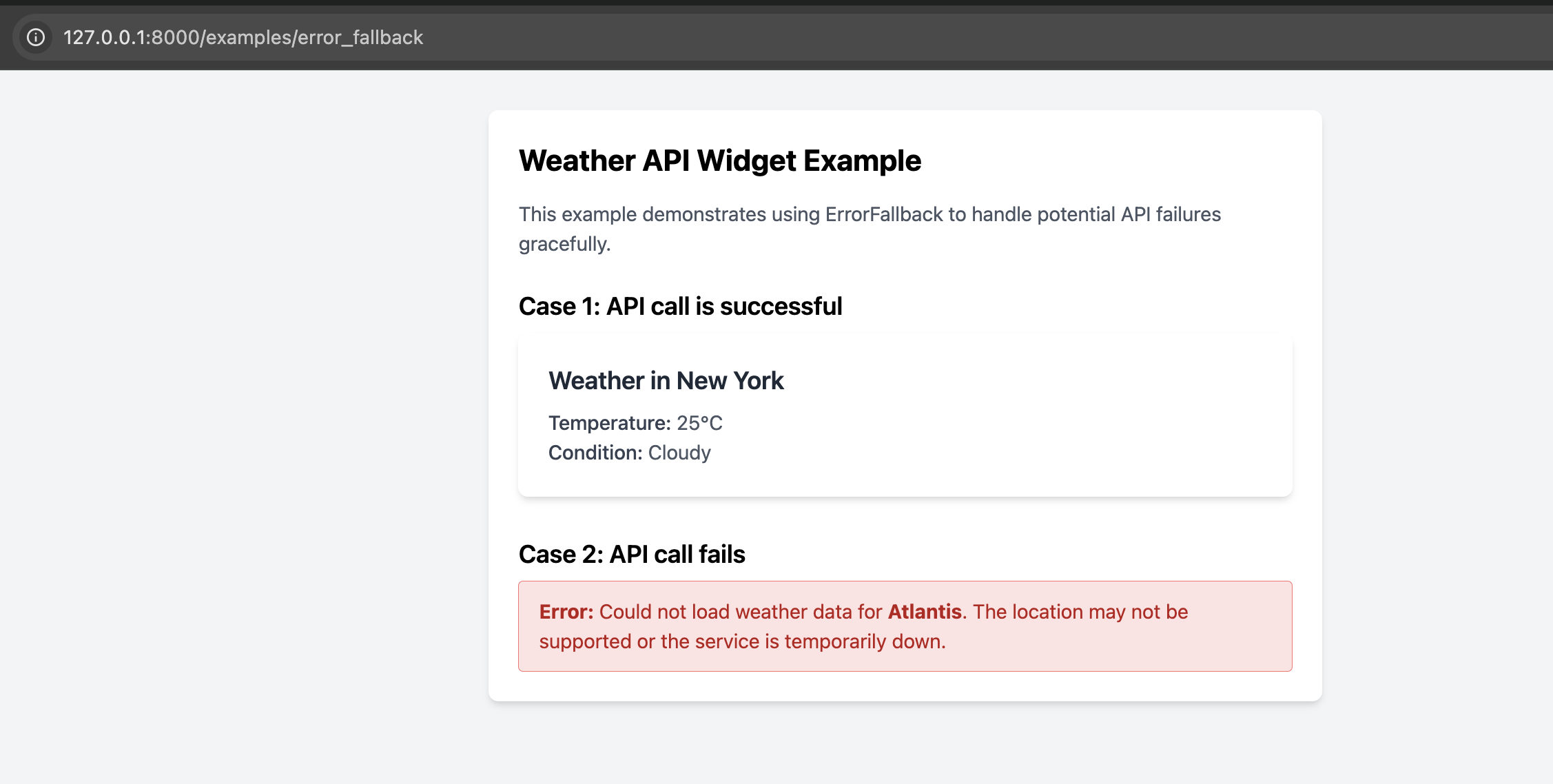 ErrorFallback example
