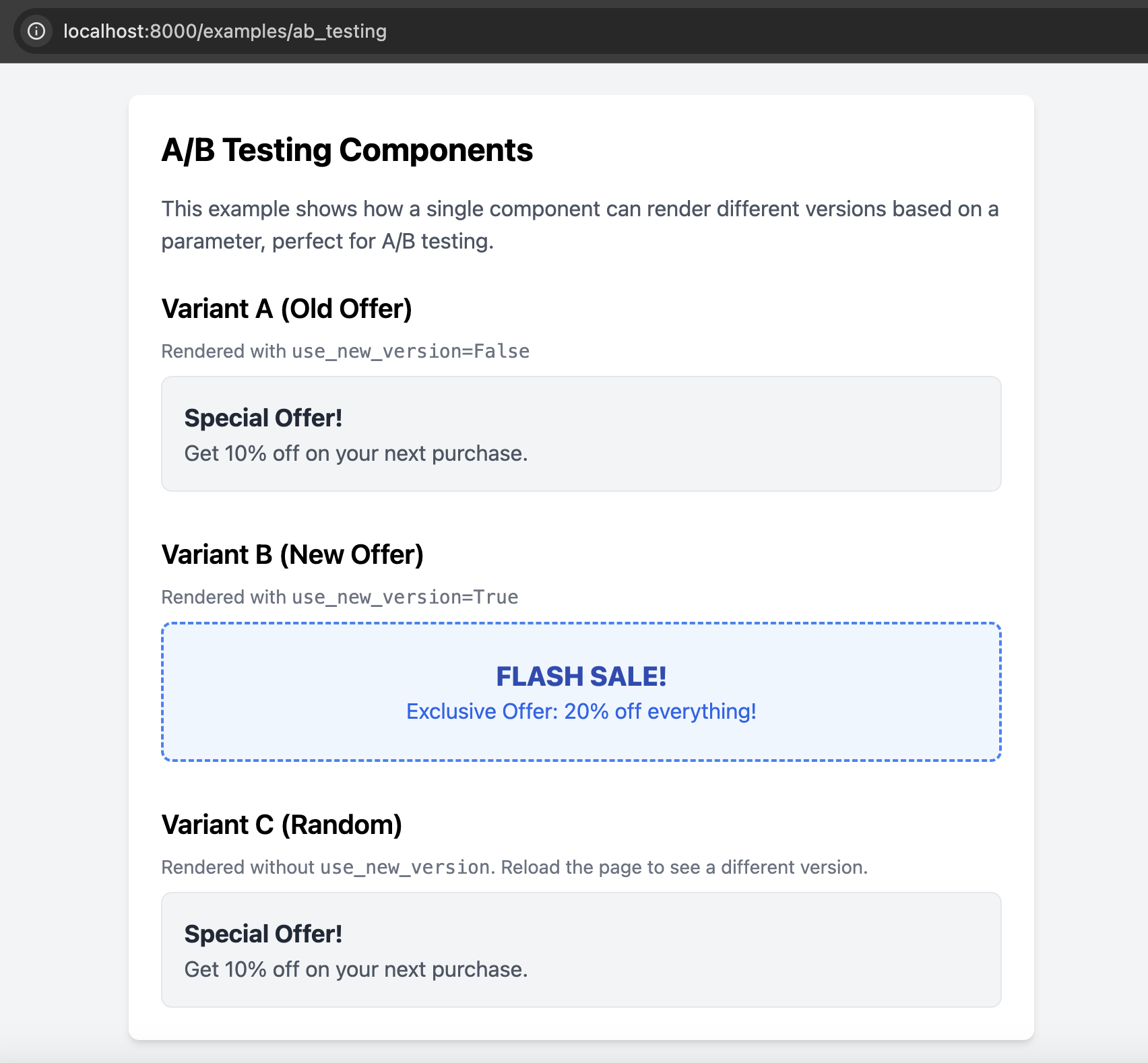 A/B Testing