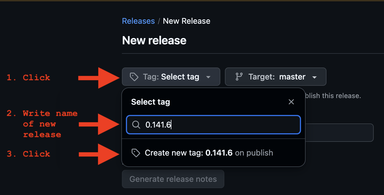 Github UI release part 1